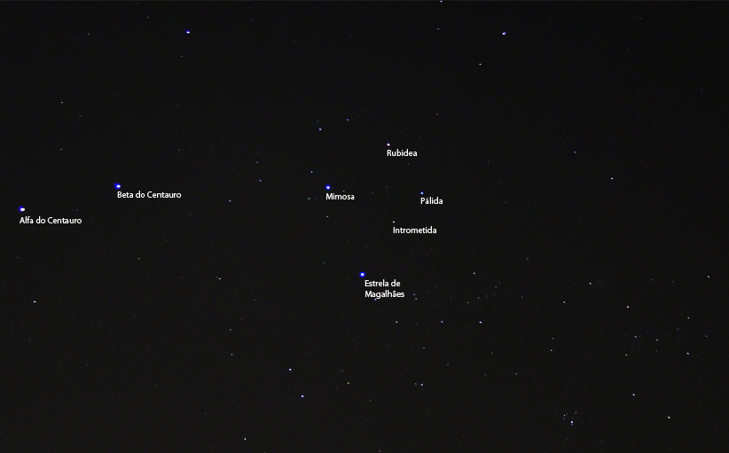 Estrelas do cruzeiro do sul